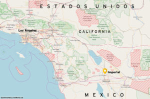 Imperial location map