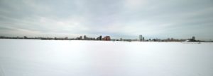 Kazanka River in winter