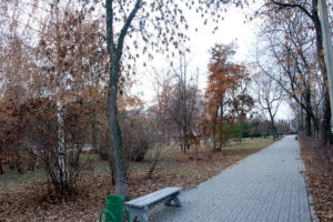 Kazan, park in autumn