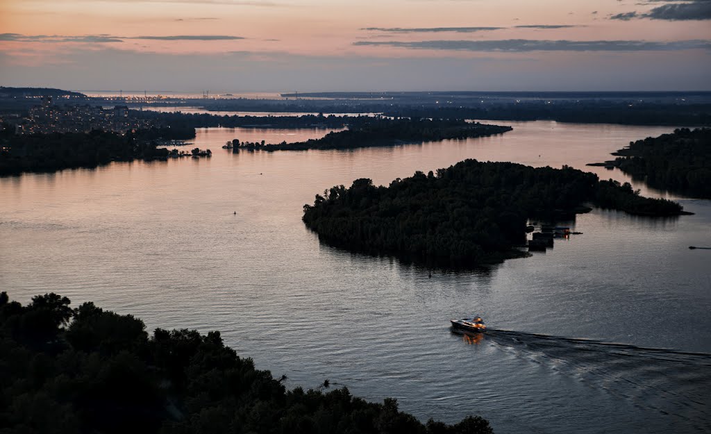 Dnieper River in Kyiv