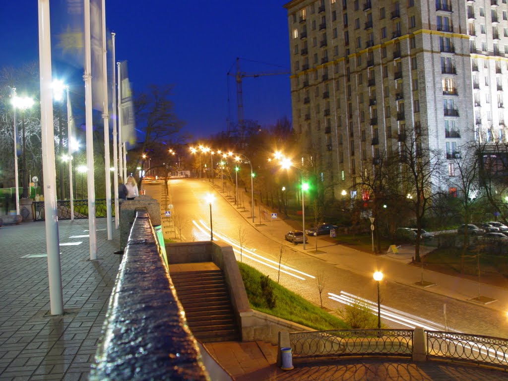 Boulevard Mihaila Grushevskoho, near Maidan Nezalezhnosti
