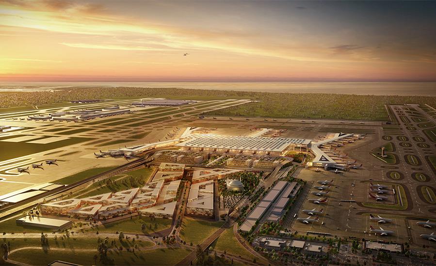 Istanbul Airport render