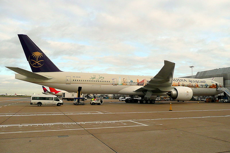 Boeing 777-300 of Saudia