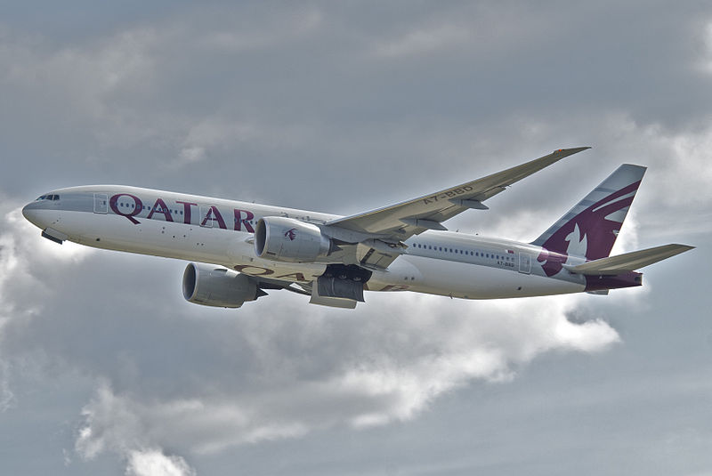 Boeing 777-200LR Qatar Airways