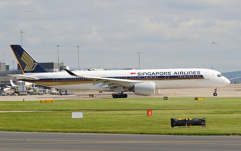 Airbus A350 of Singapore Airlines
