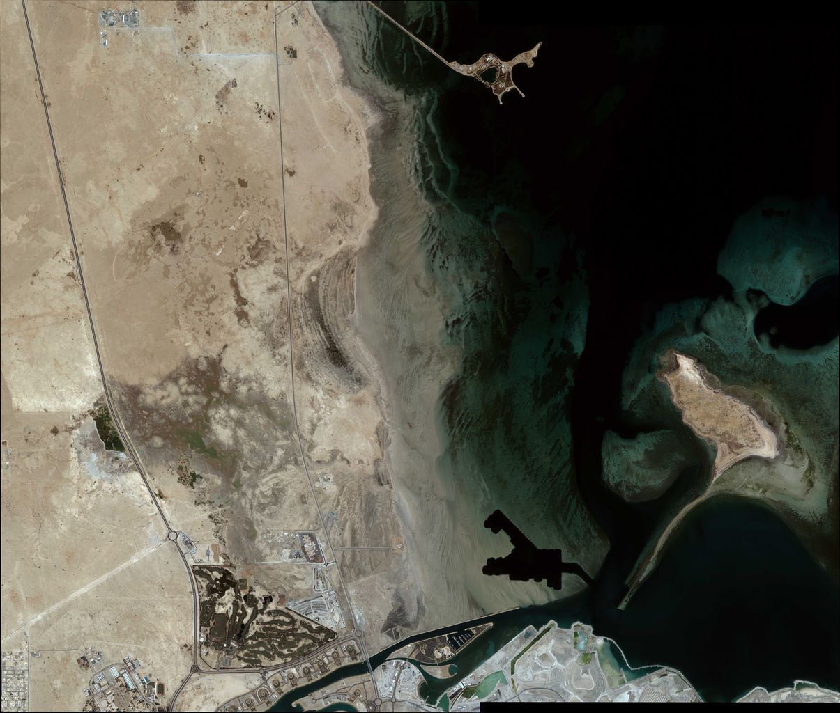 Lusail satellite image year 2006