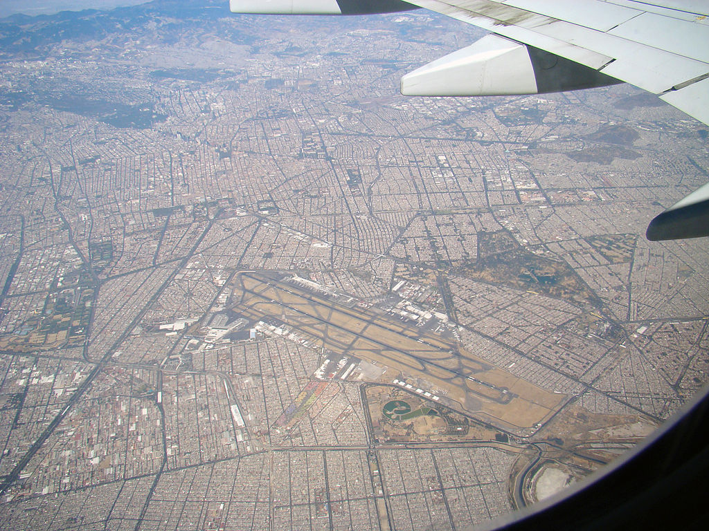 Photo of the currently Benito Juarez Mexico International Airport