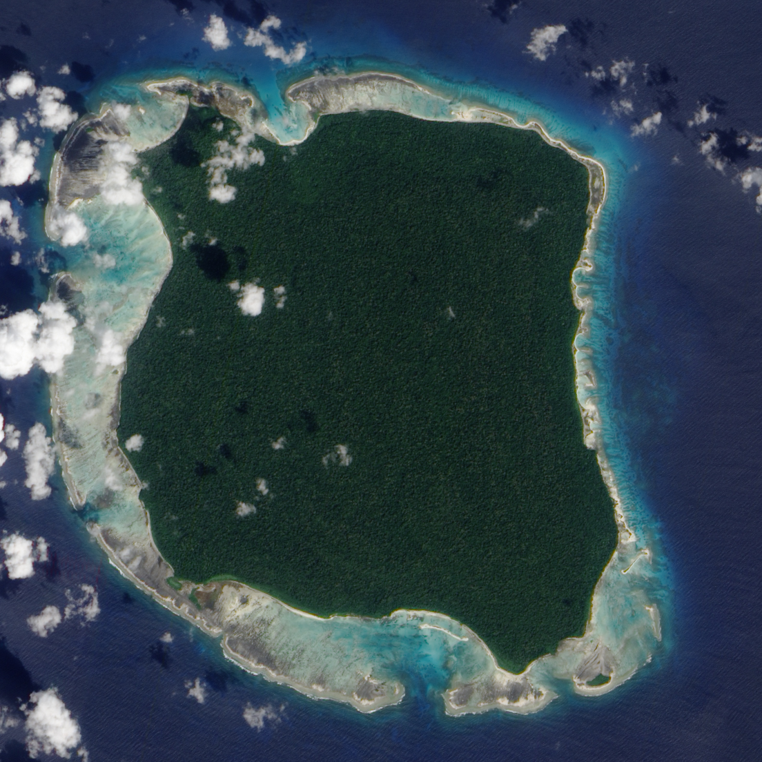 North Sentinel Island Aerial image