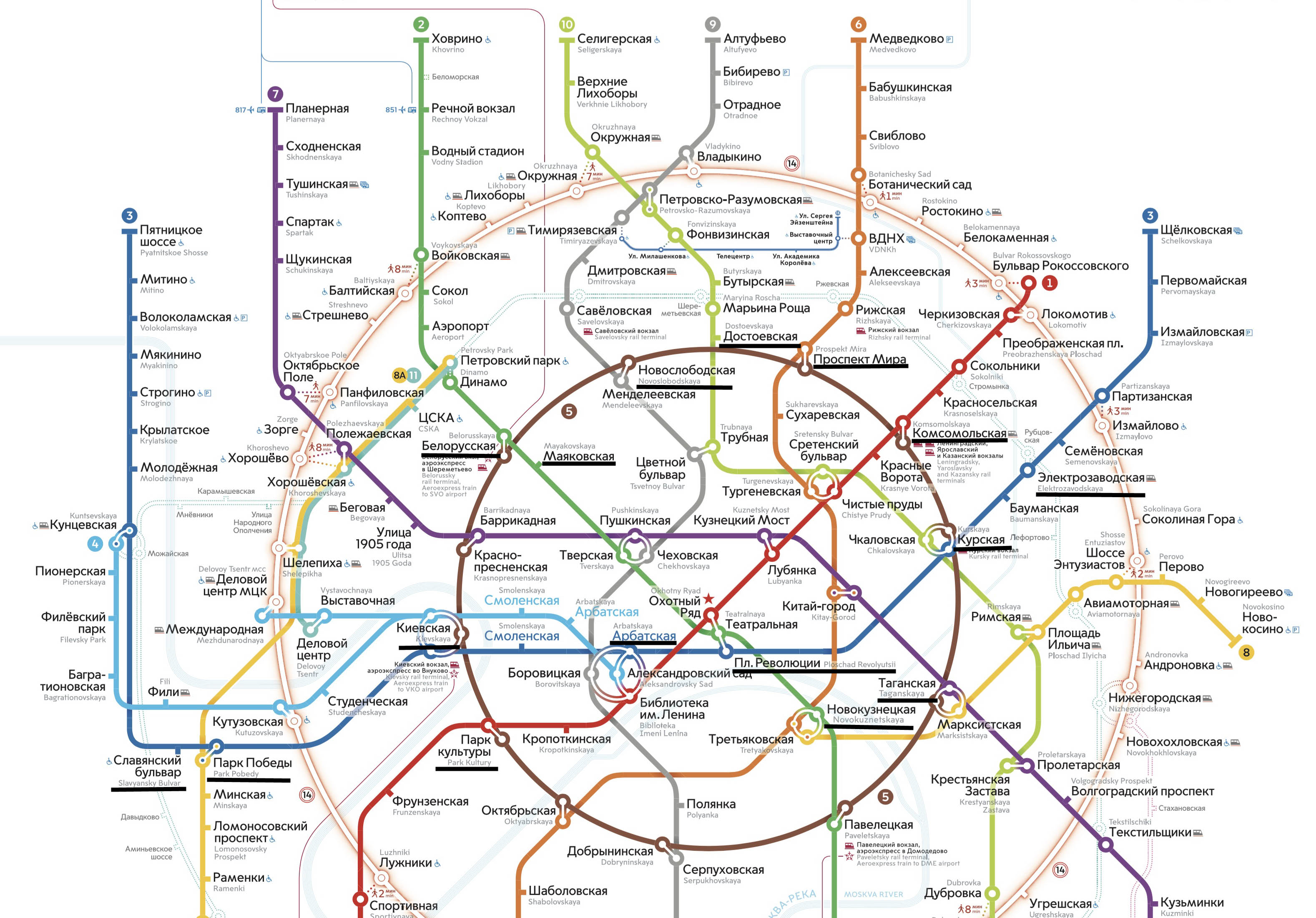 metro moscow best stations map