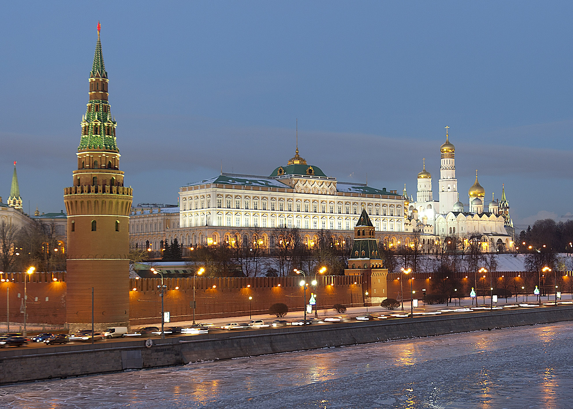 Moscow Kremlin from Moskva River