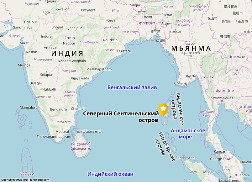 Северный Сентинельский остров