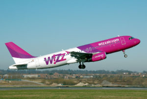 wizz air airplane