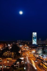 Moon over Kyiv