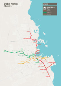 Doha metro lines