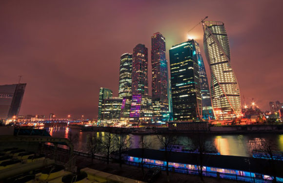 How many Russian cities can fit into the territory of Moscow when comparing their population?