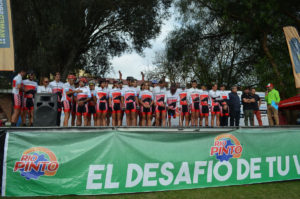 Desafio Rio Pinto presentación de equipos y corredores