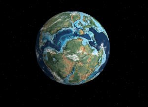 Continents in ancient earth
