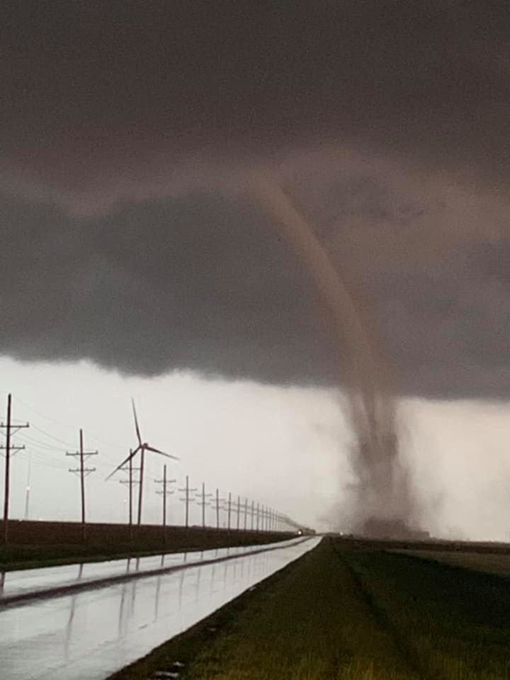 Tornado in Minneola, Kansas
