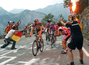 Cyclists in Tour de France