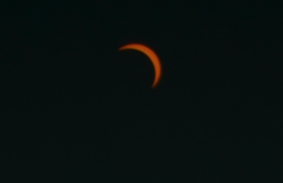 This was the solar eclipse in the southern hemisphere