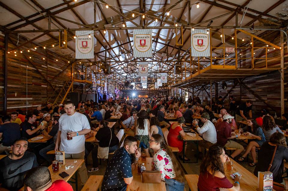 Forth Work Oktoberfest saloon