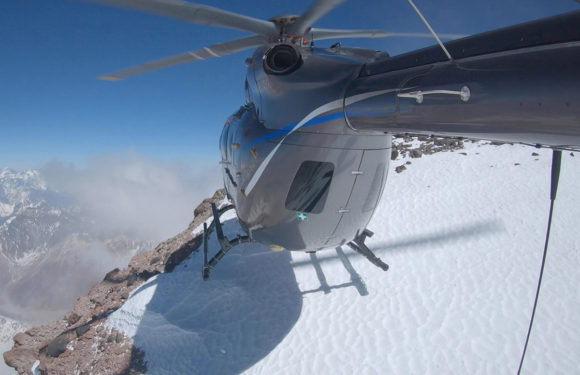 Airbus H145 helicopter beats record landing on Aconcagua’s summit