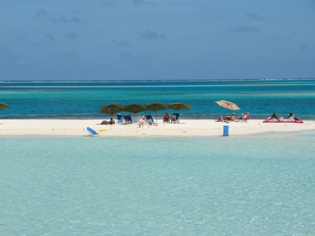 Beach in Los Roques, Venezuela