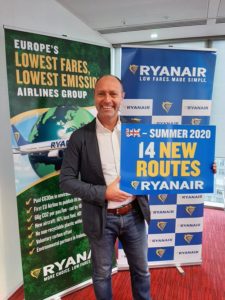 Ryanair launching new routes,