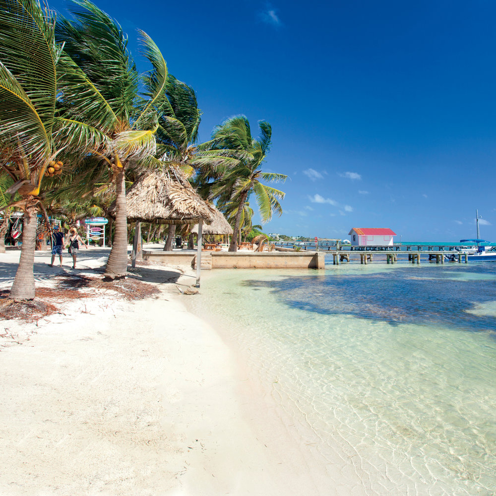 beach, Ambergris Caye
