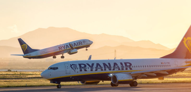 Ryanair launches its flight calendar for summer 2020
